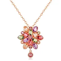 Кулон с позолотой на цепочке, 21мм 1F0003