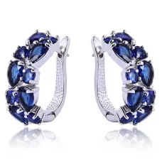 Серьги с посеребрением 1G0001-9