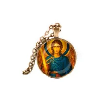 Кулон, цвет бронза, с цепочкой, Архангел Михаил C1115028