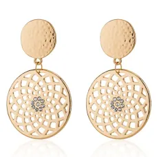 Серьги Ловец снов, 62х32х12мм 1G0041-1