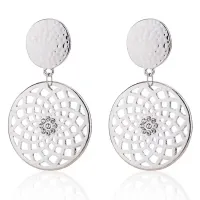 Серьги Ловец снов, 62х32х12мм 1G0041-2