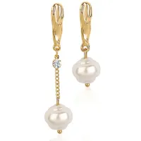 Асимметричные серьги с барочным жемчугом 1G0108-2