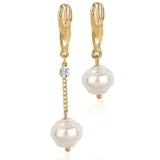 Асимметричные серьги с барочным жемчугом 1G0108-2