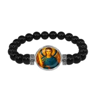 Браслет из чёрного агата, Архангел Михаил C1115056