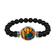 Браслет из чёрного агата, Архангел Михаил C1115056