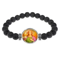 Браслет из лавы, Архангел Михаил C1116003