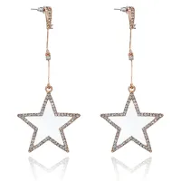 Серьги Звезда, цвет золото 1G0142-1