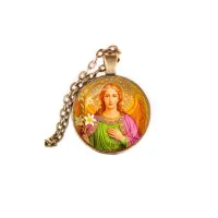 Кулон, цвет бронза, с цепочкой, Архангел Михаил C1116028