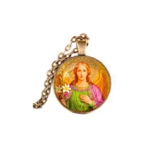 Кулон, цвет бронза, с цепочкой, Архангел Михаил C1116028