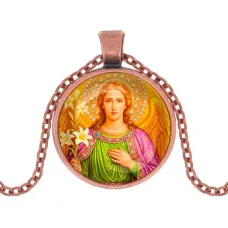 Кулон, цвет медь, с цепочкой, Архангел Михаил C1116030