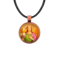 Кулон, цвет медь, со шнурком, Архангел Михаил C1116031