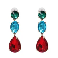 Серьги Капля, 63х18х10мм 1G0334-2