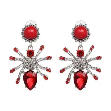 Серьги Паук, 60х40х10мм 1G0343