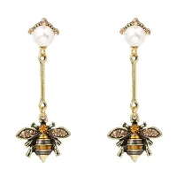 Серьги Муха, 65х25х10мм 1G0381-1