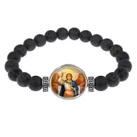 Браслет из лавы, Архангел Михаил C1117003