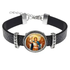 Кожаный браслет, Архангел Михаил C1117011