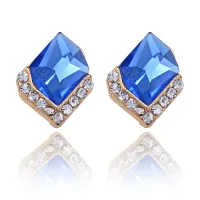 Серьги Кристалл со стразами 1L0045