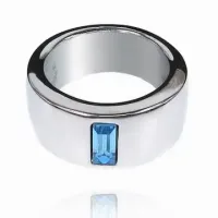 Кольцо с кристаллом Сваровски, размер 16 UC043-16