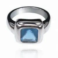 Кольцо с фианитом, размер 16 UC045-16