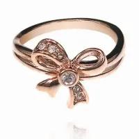 Кольцо Бант со стразами Сваровски, размер 18 UC055-18