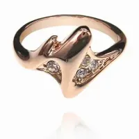 Кольцо со стразами Сваровски, размер 18 UC057-18