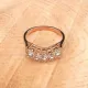 Кольцо со стразами Сваровски, размер 17 UC060-17