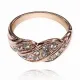 Кольцо со стразами Сваровски, размер 19 UC061-19