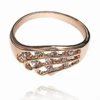 Кольцо со стразами Сваровски, размер 19 UC070-19