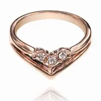 Кольцо со стразами Сваровски, размер 18 UC071-18