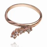 Кольцо Гроздь со стразами Сваровски, размер 16 UC076-16