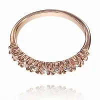 Кольцо со стразами Сваровски, размер 18 UC077-18