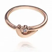 Кольцо со стразой Сваровски, размер 16 UC080-16