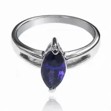 Кольцо с кристаллом Сваровски, размер 17 UC098-17