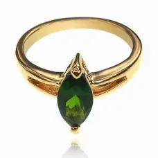 Кольцо с кристаллом Сваровски, размер 16 UC099-16