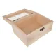 Деревянная шкатулка, 16х12х8см BOX024
