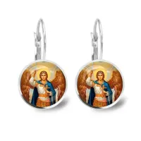 Серьги металлические, Архангел Михаил C1117038
