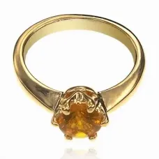 Кольцо с кристаллом Сваровски, размер 16 UC101-16