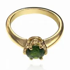 Кольцо с кристаллом Сваровски, размер 17 UC102-17