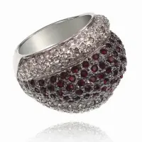 Кольцо со стразами Сваровски, размер 17 UC120-17
