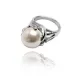 Кольцо с искусственным жемчугом, размер 18 UC143-18