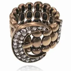 Безразмерное стрейч-кольцо Пряжка UC152