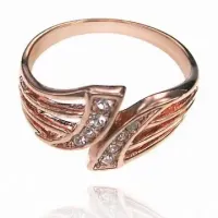 Кольцо со стразами Сваровски, размер 17 UC153-17