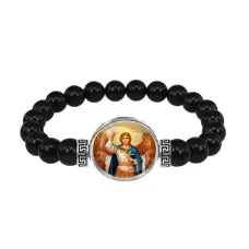 Браслет из чёрного агата, Архангел Михаил C1117056