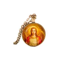 Кулон, цвет бронза, с цепочкой, Архангел Михаил C1118028