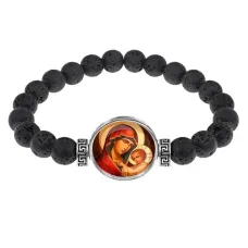 Браслет из лавы, Богородица с Иисусом C1119003