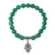Браслет Хамса (от сглаза и зла), Малахит BSP-10-0001