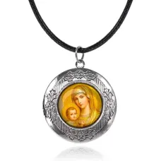 Арома-кулон металлический, Богородица с Иисусом C1121063