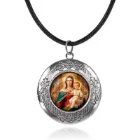 Арома-кулон металлический, Богородица с Иисусом C1122063