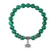 Браслет Лотос (гармония и развитие), Малахит BSP-10-15
