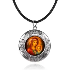 Арома-кулон металлический, Матерь Божья с Иисусом C1125063